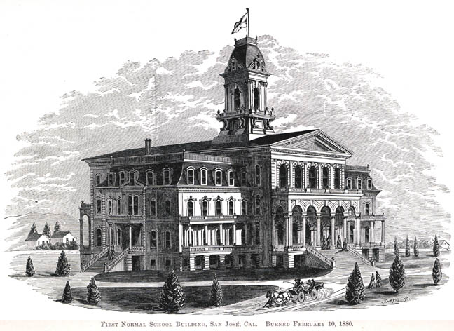 From 1889 Historical Sketch of the State Normal School at San Jose