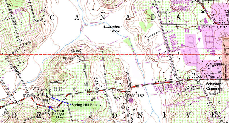 USGS Topo map