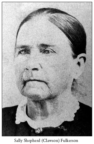 Sally Shepherd (Clawson) Fulkerson c. 1860