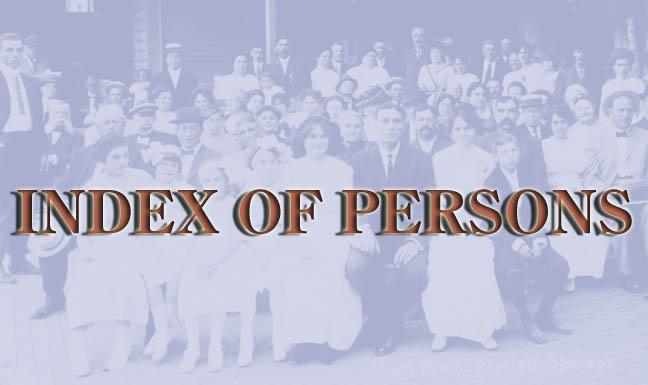  Index of Persons