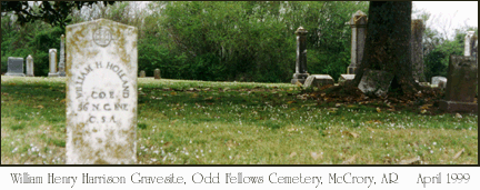 W. H. H. Holand's Grave