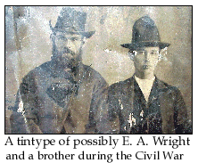 (Tintype copied from Franklin Wright)