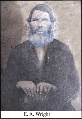 (Tintype copied from Franklin Wright)
